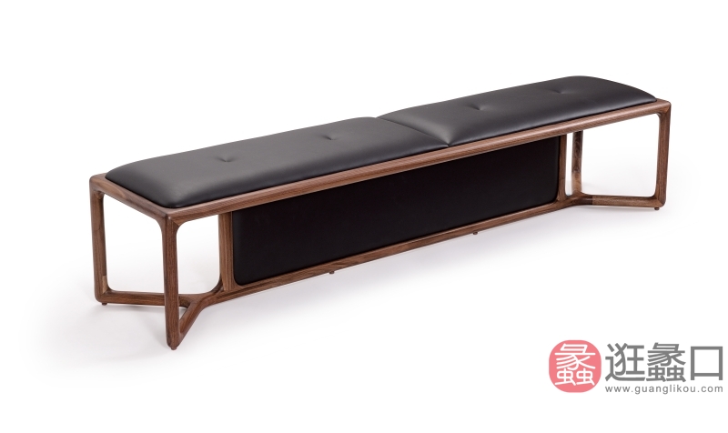 木质感家具·工厂直营店意式极简客厅换鞋凳/茶几凳102长凳